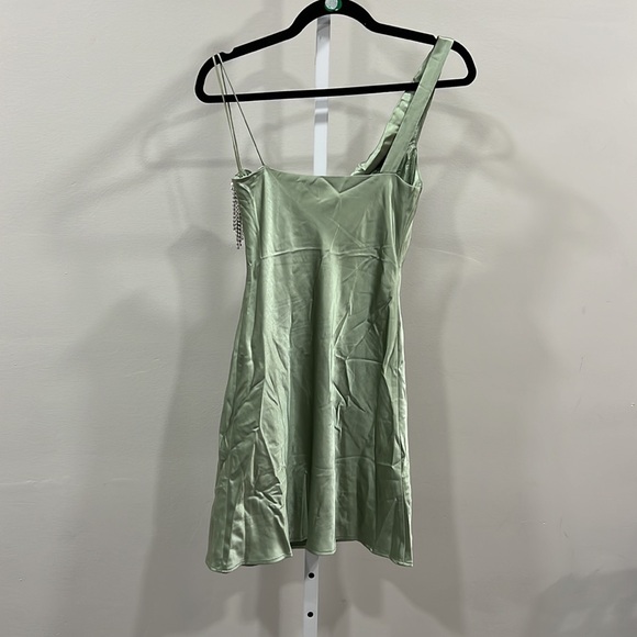 MISHA Chandra Dress in Sage - Picture 9 of 9